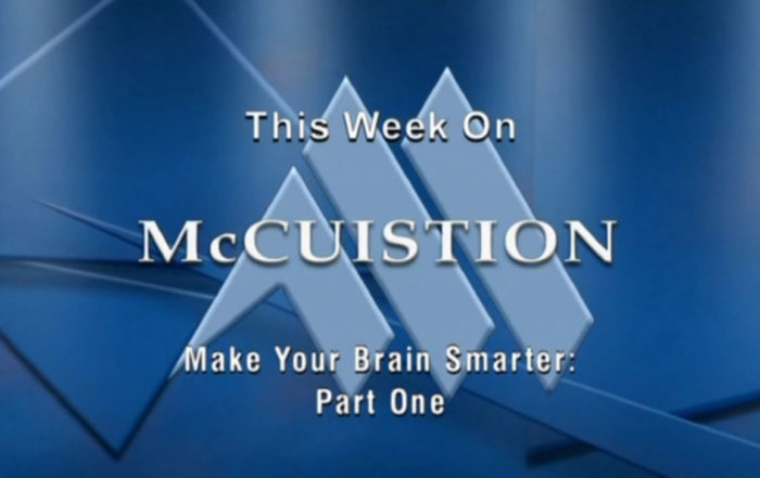 Re-Air: Make Your Brain Smarter – Part One